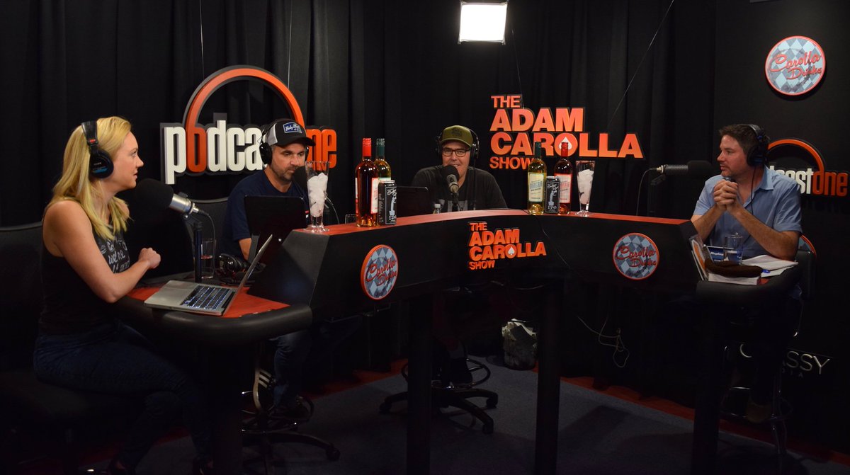 The great <a href="/adamcarolla/">Adam Carolla</a> talks Mangria and #BEER... and cures Dan of his fake gluten allergy! Listen here: feralaudio.com/15-adam-caroll… #podcast
