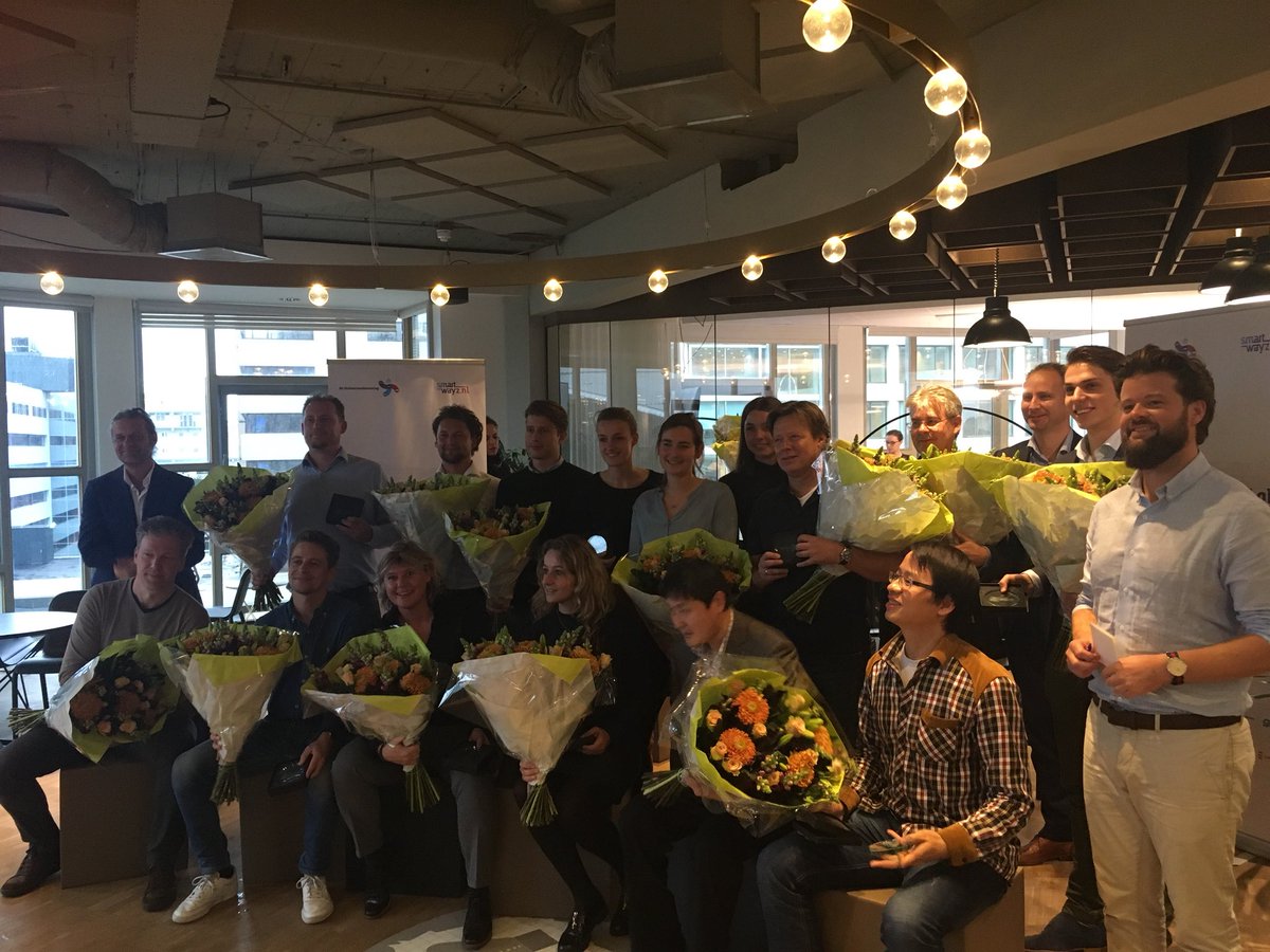 #Brabant + #Verkeersonderneming jureren mobiliteitsdiensten en -toepassingen van startups. 16 ondernemers starten #mobilitymovez #smartwayz