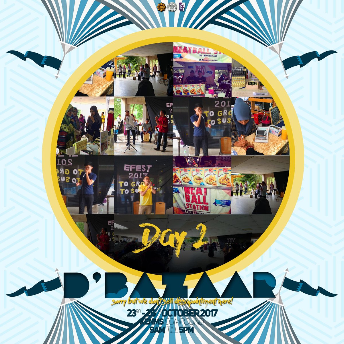 econsfest18's tweet photo. Day 2 checked π―ββπ₯βπ₯π₯
#dbazaar #efest17 https://t.co/7y2XohKwae