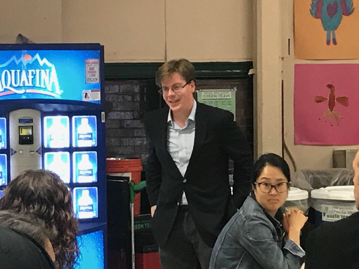Bobby4Brooklyn's tweet photo. Great to meet with #PS154 PTA and the @PS295Brooklyn PTA this morning to discuss important issues facing our schools. https://t.co/YFv0xRIWzE