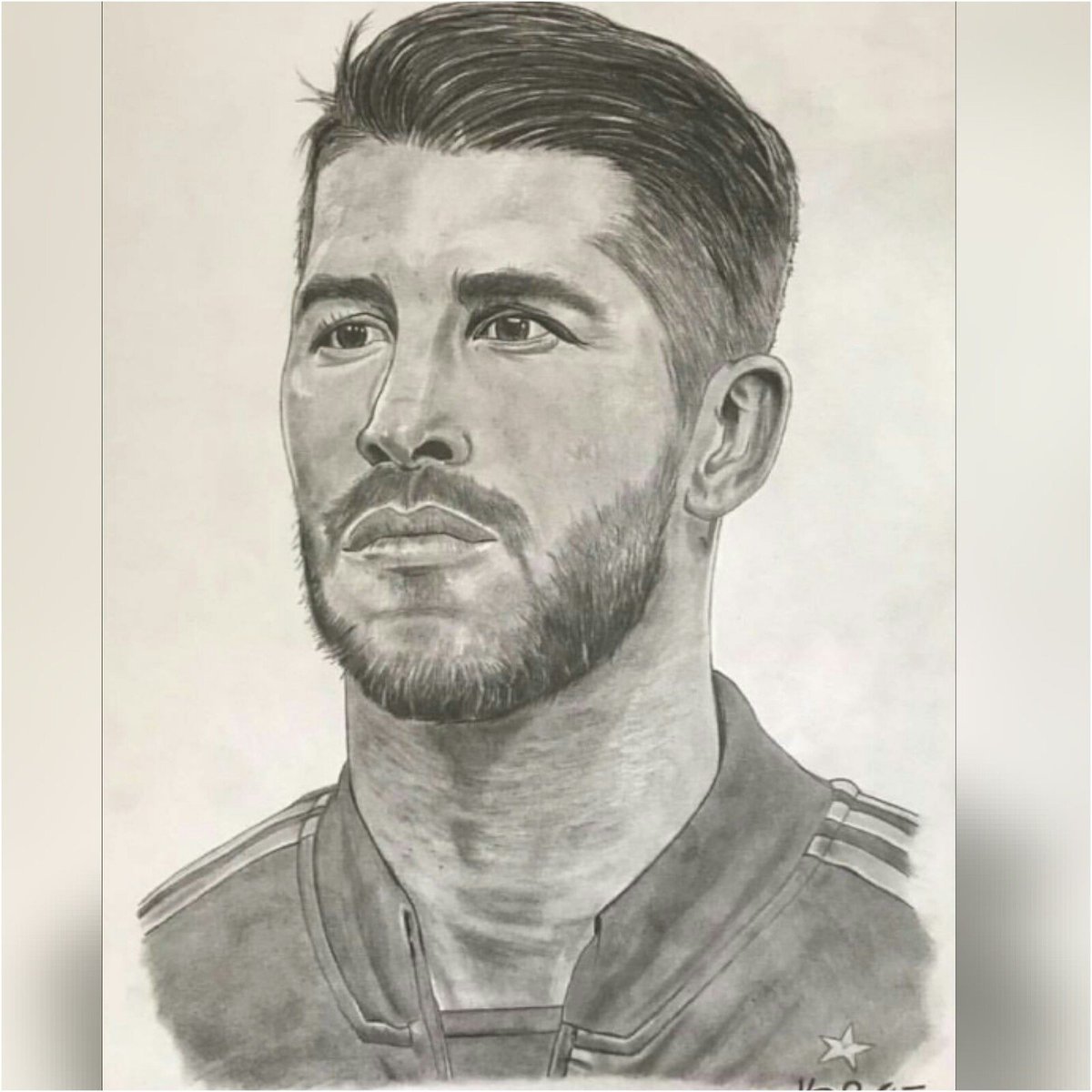 jete22227's tweet photo. @Kristian17gh14 Muy bueno el retrato de @SergioRamos 👏👏 https://t.co/weW4Dbt7LR