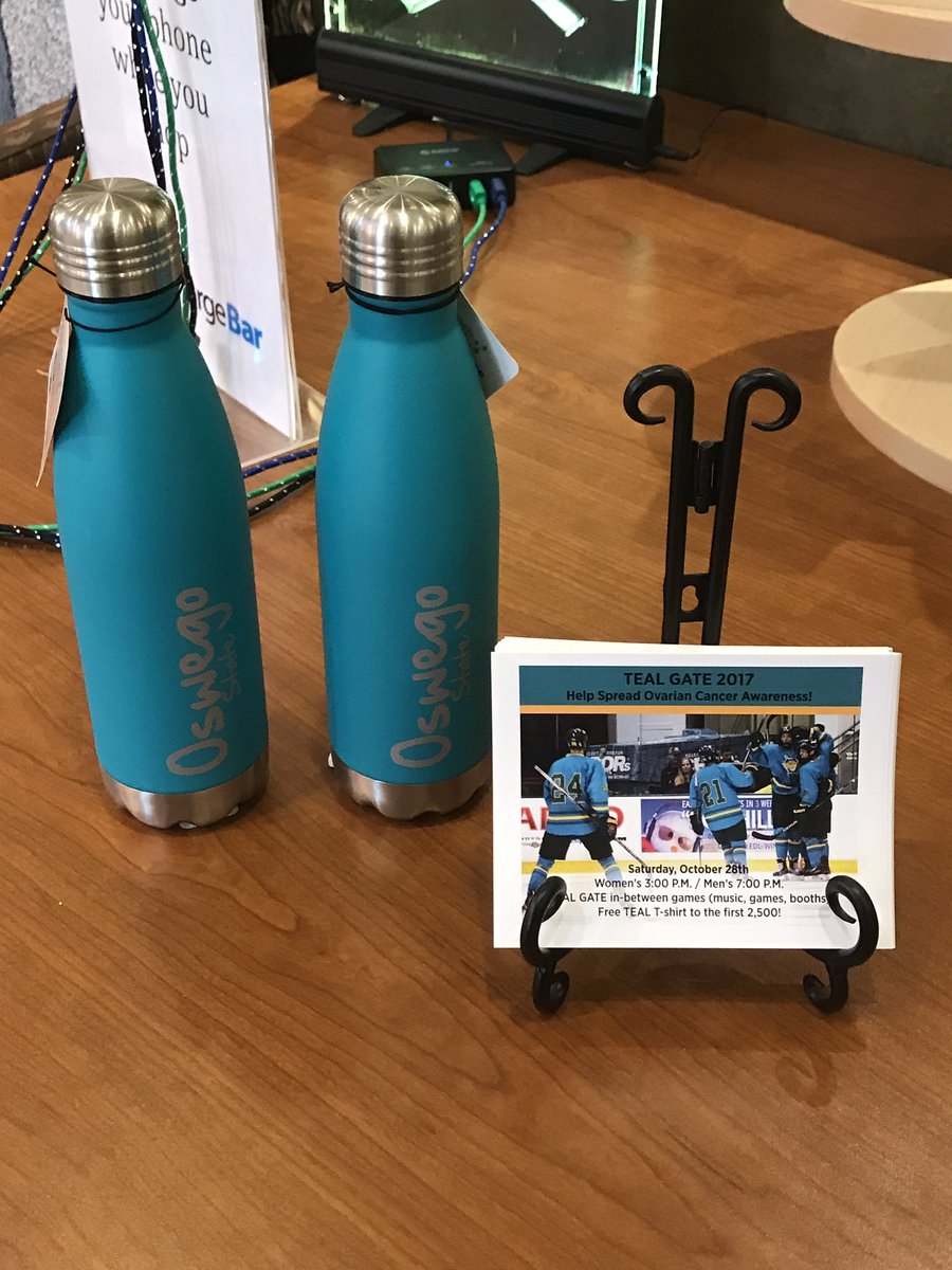 DoriGronich's tweet photo. @sunyoswego @OswegoMHockey Support a great cause! Wear teal to this Saturday's hockey game! #lakerpride #marysminute https://t.co/4wne6gBTnZ