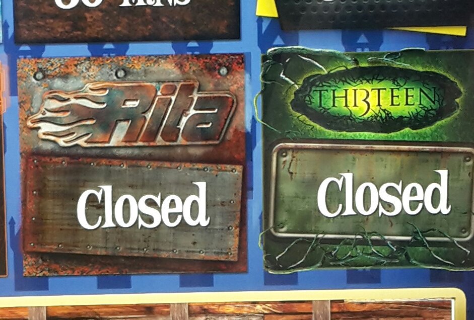 TammyRachel's tweet photo. @altontowers Only two thrill rides my son has the courage to go on both closed. Not much of a #scarefest https://t.co/VHHdJNd23k
