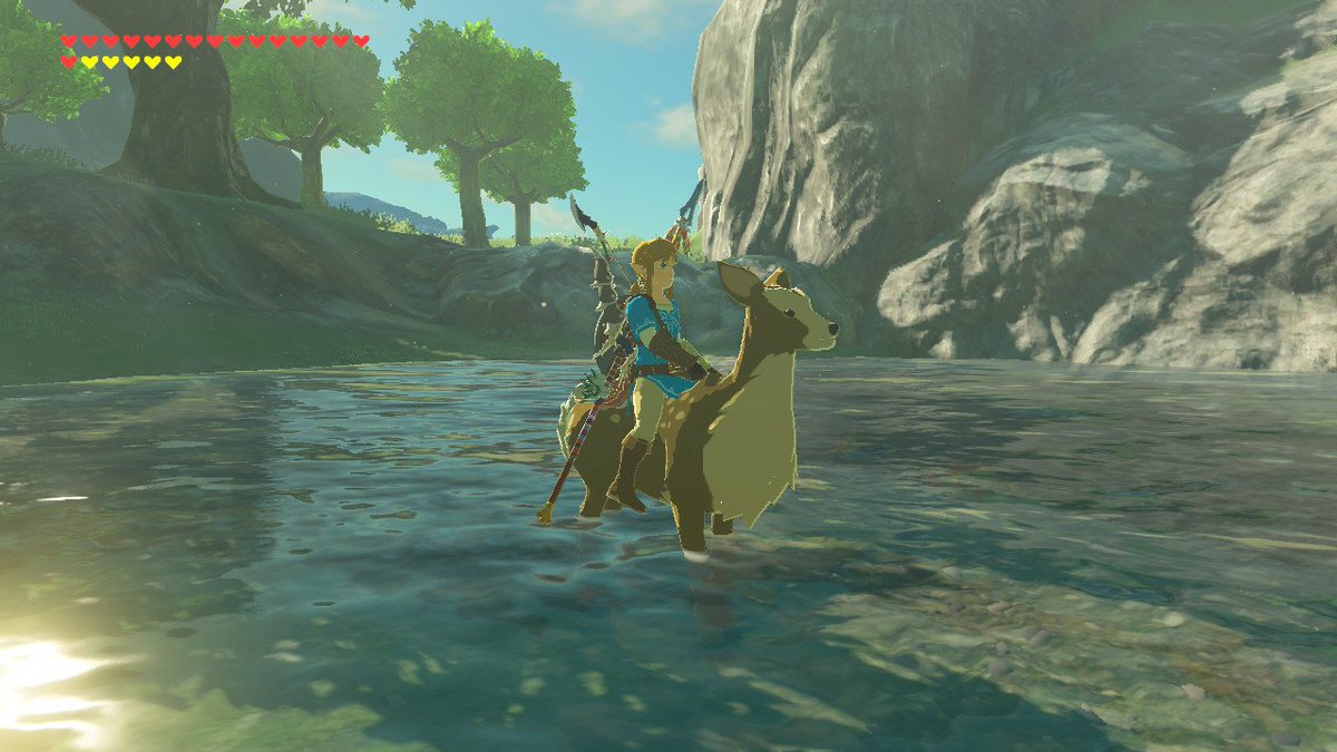 伊藤衆人 シカちゃんも乗れるんかい ゼルダの伝説 Breathofthewild Nintendoswitch 伊藤衆人 シカちゃんも乗れるんかい ゼルダの伝説 Breathofthewild Nintendoswitch