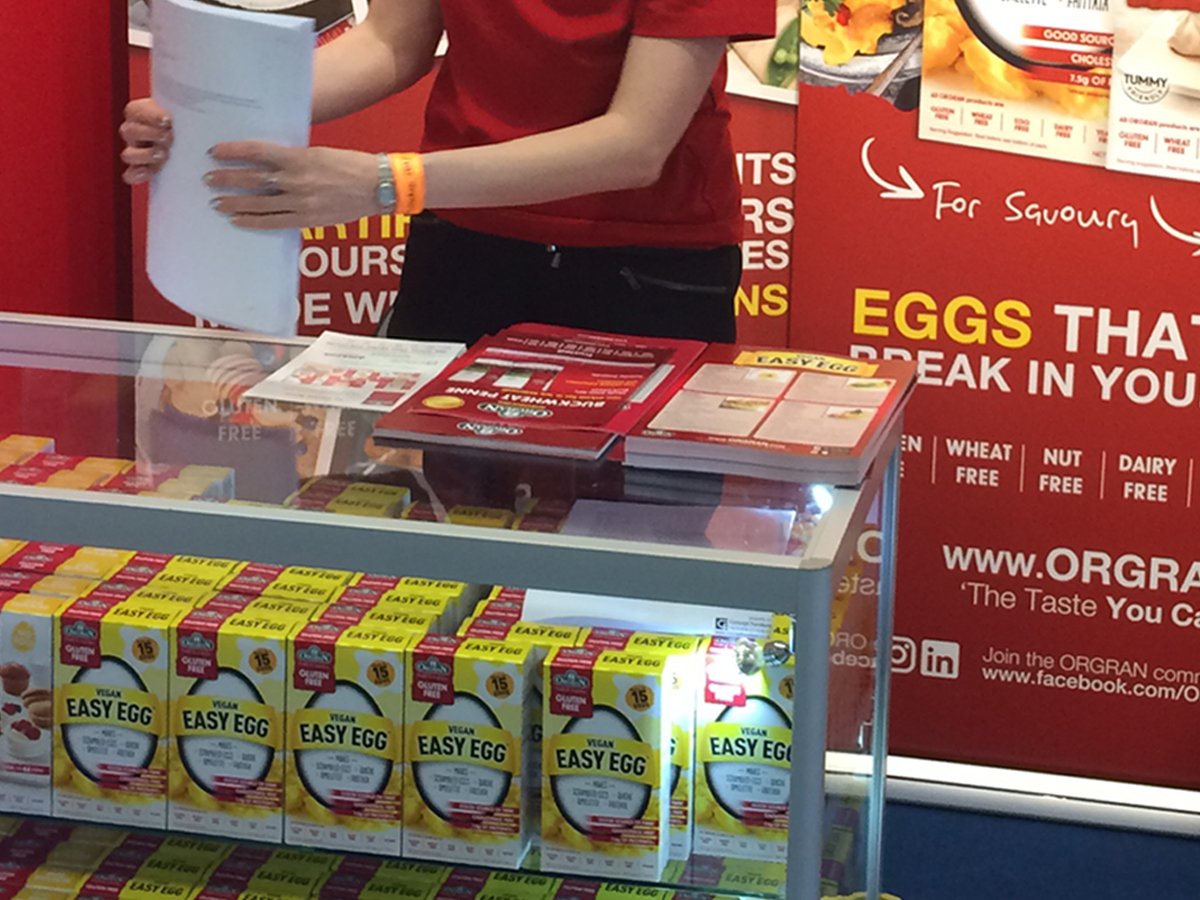 Our Vegan Easy Egg had a great time <a href="/VegfestUK/">VegfestUK</a> over the weekend. Have you tried it yet?