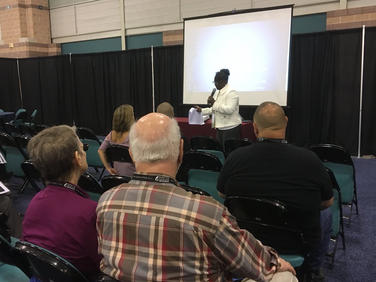 FPSCLawFirm's tweet photo. Education Partner Kim Belin addresses school board members at #NJSBAWorkshop17 in service dogs and the exhaustive requirement https://t.co/UUZPLt8y9G