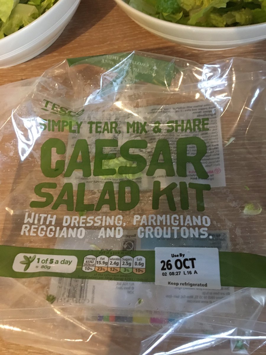 mkillen04's tweet photo. Feeling disappointed @Tesco where are the croutons which are promised on the pack #feelingshortchanged https://t.co/VT9TgkMurV