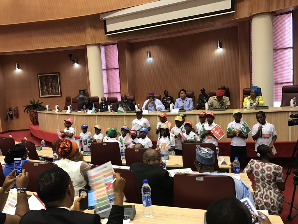 ossap_sdgs's tweet photo. SDGs Theme song by little children, Our future leaders #Action4SDGNG #UNDAYNG https://t.co/YbhVjLAeOo