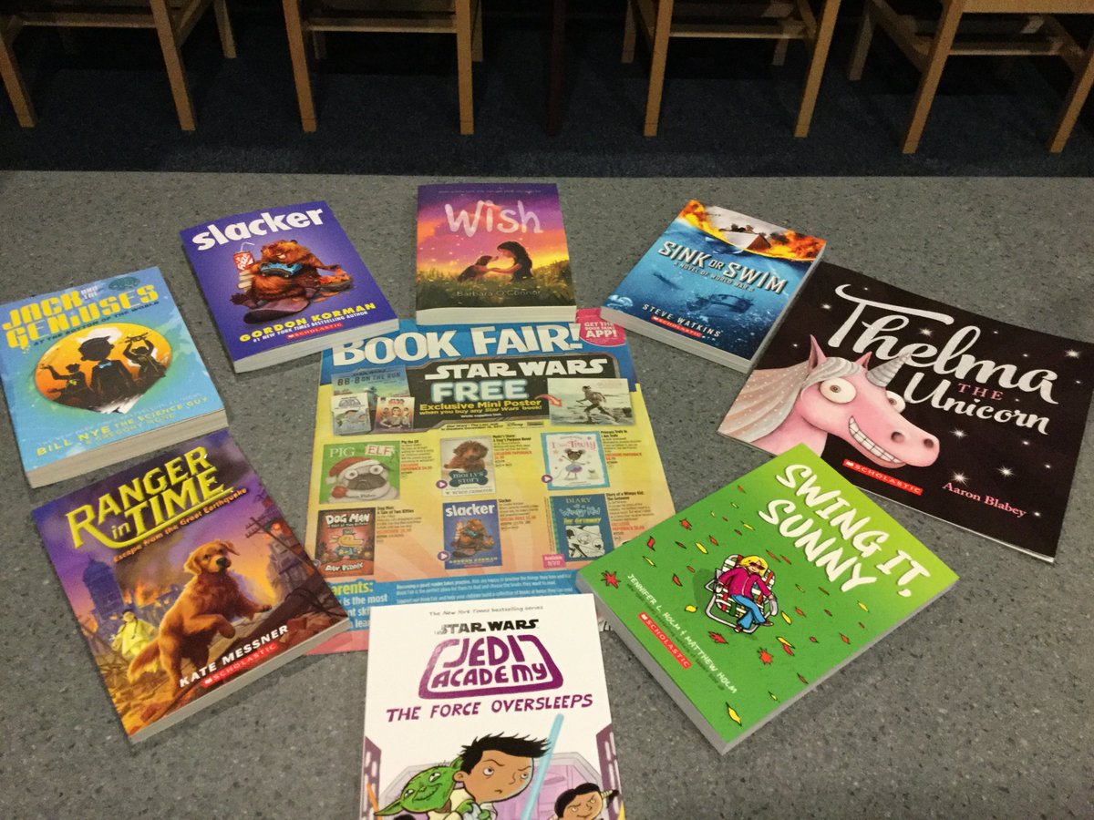 woodfillmc's tweet photo. The book fair is coming. Nov.  3-10. You can order online beginning Oct. 29. Take a look at these cool books that will be at the book fair! https://t.co/GZYeiQYYpe