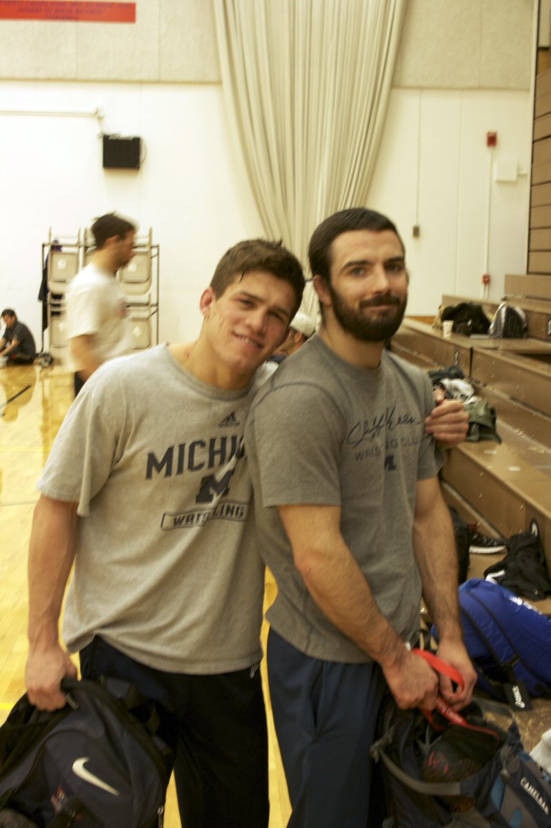 CliffKeenWC's tweet photo. Thanks @JimmyKennedy60 for an awesome 6 years. So proud to have had you representing our CKWC, U-M programs. We'll miss you &amp; @lanedogmilli! https://t.co/VQRr4ELi8E
