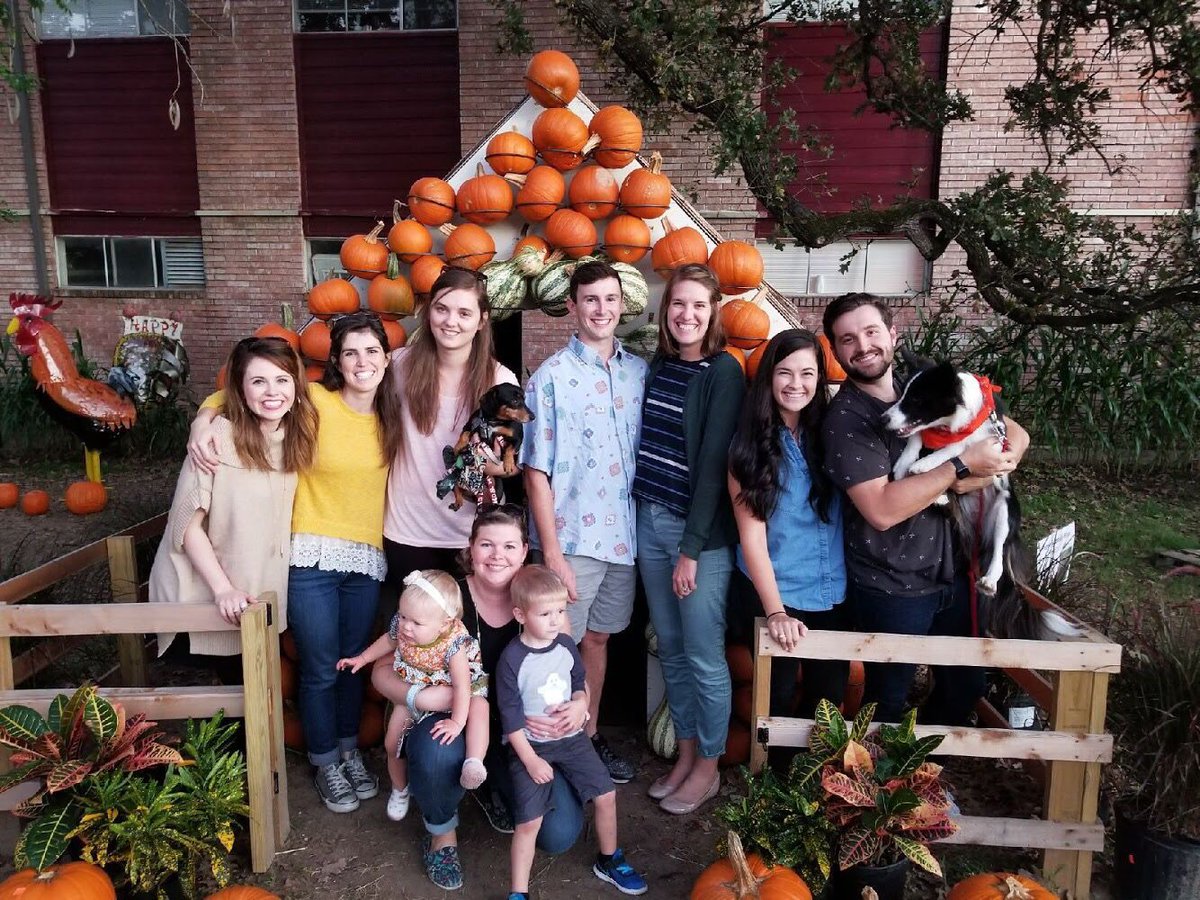 Had a really gourd time with co-workers and loved ones at the pumpkin patch last night!