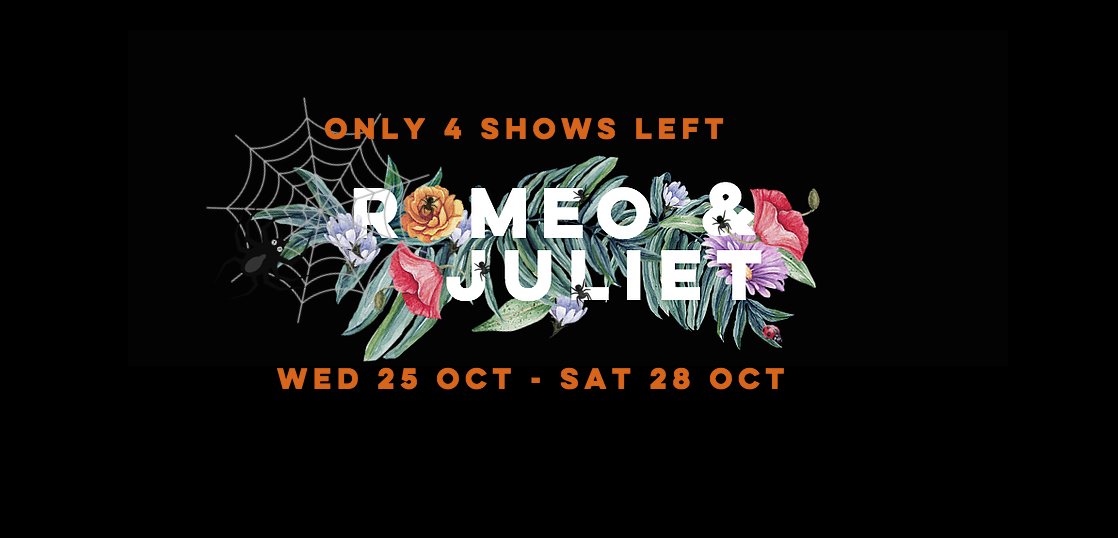 lostandgne's tweet photo. looking for something to do for Halloween, but not into blood and guts and gore? come to Fair Verona and party with R&amp;J! *costume optional* https://t.co/BUYJoXb0Hi