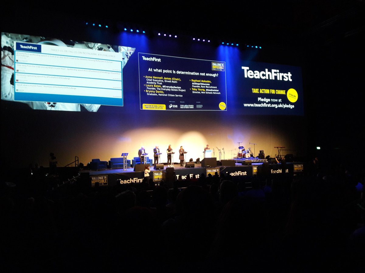 ThinkAheadMH's tweet image. Inspiring sessions at #TFchallenge, from a moving personal story about tackling mental illness at school to lively debate on unconcious bias