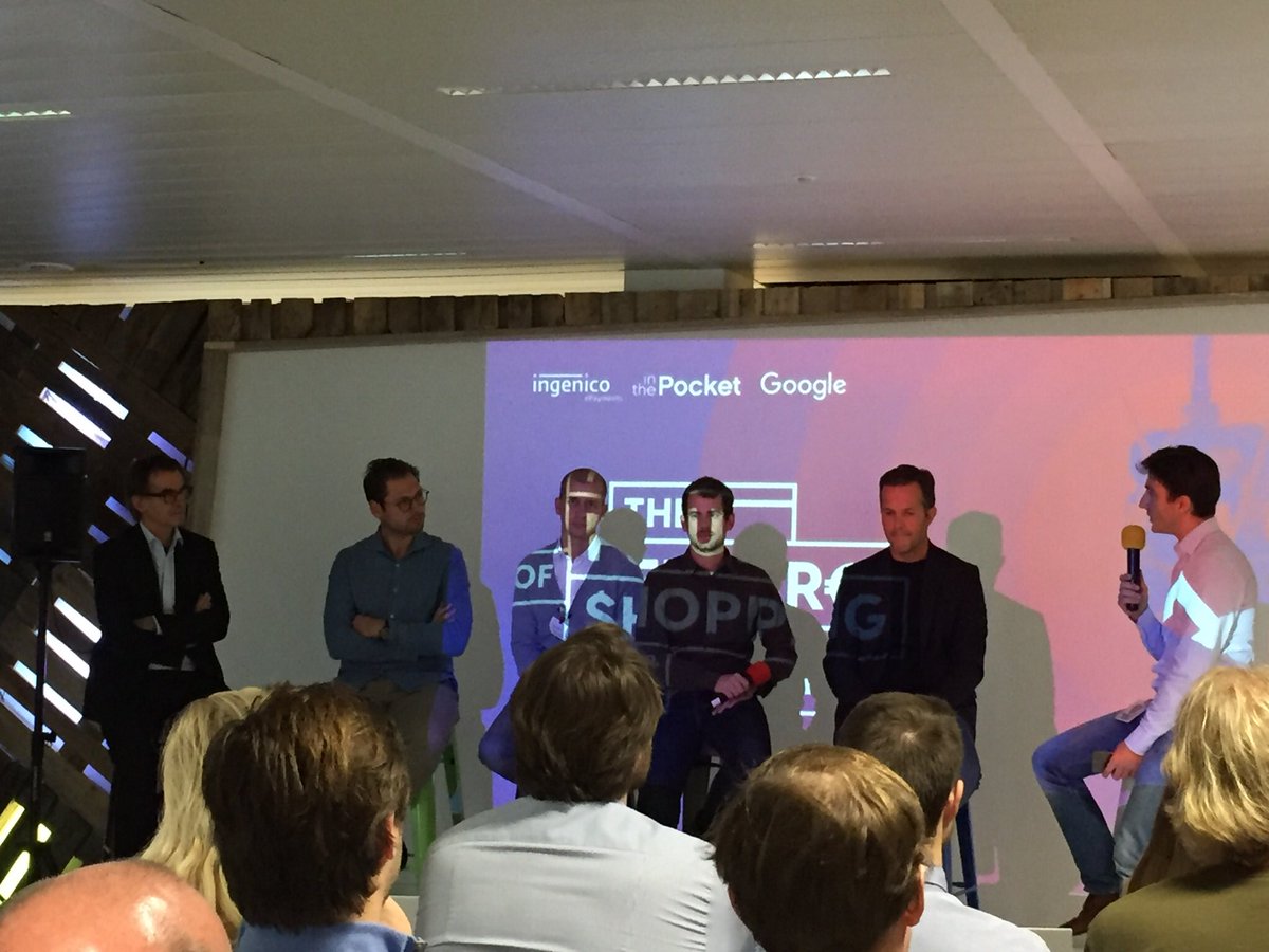 WorldlineMS's tweet photo. And now the panel discussion with experts from @google, @Ingenico_ePymts , @itpocket and 2 key belgian retailers @asadventure @Kinepolis https://t.co/UVihc4nyAV