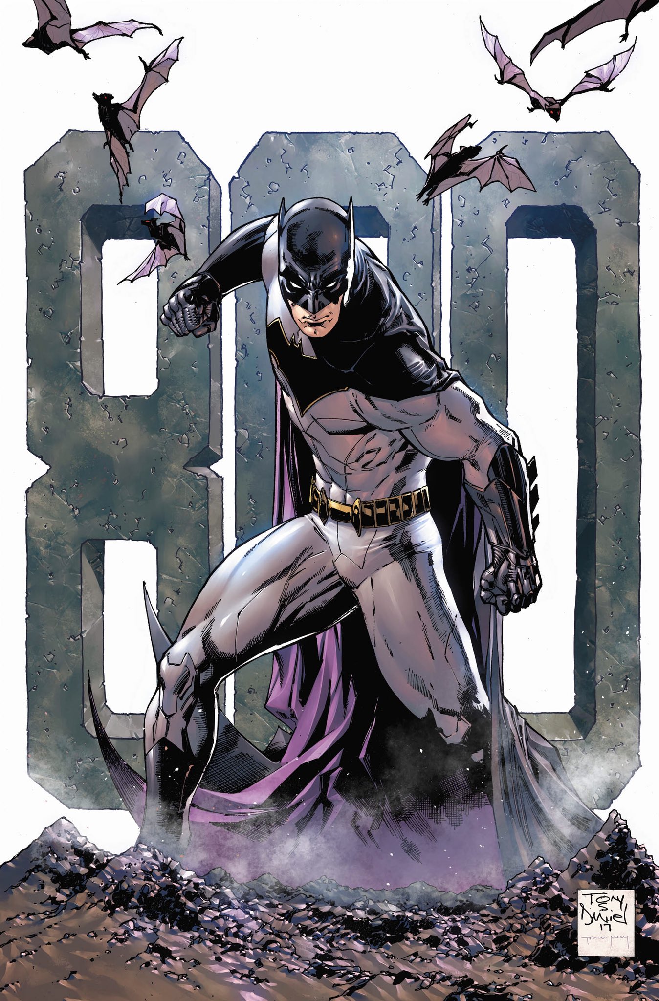 為了「動作漫畫」１０００回紀念鋪陳，蝙蝠俠和超人的個人連載搶先進入８００回紀念