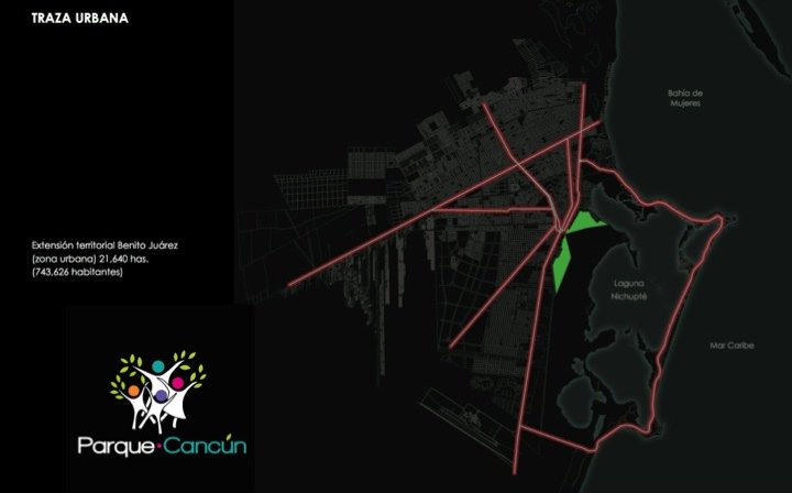 parque_cancun's tweet photo. Los 2 polígonos vrs. Traza urbana @VivoEnCancun @vicenteferreyra @Noticaribe @GaluCancun @Lizzysa @novedadesqroo @RFQR  @Arturo_Medina_G https://t.co/3dPr8YpSHg