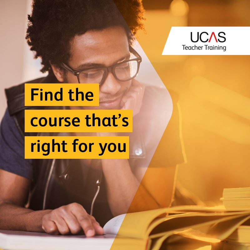 ucas_online's tweet photo. Applications open on 26 October, but you can start searching for teacher training courses now https://t.co/Xx29jsrms8 https://t.co/L3B9zE6FEg