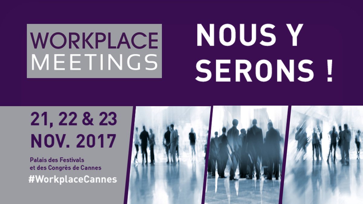 sharizonfr's tweet photo. Nous serons à #WorkplaceCannes ! RDV stand i1 21=>23 nov pour découvrir comment nous pouvons répondre à vos projets https://t.co/jUVdAKlWKd https://t.co/TJdlptXhWc