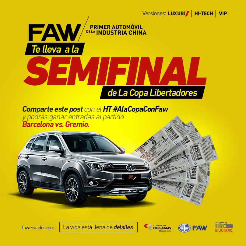 RadioDibluFM's tweet photo. ¿Quieres alentar al Ídolo en su partido contra Gremio?

Sólo debes hacer repost a esta imagen con el hashtag: #ALaCopaConFaw. https://t.co/lCwkLmwYyR