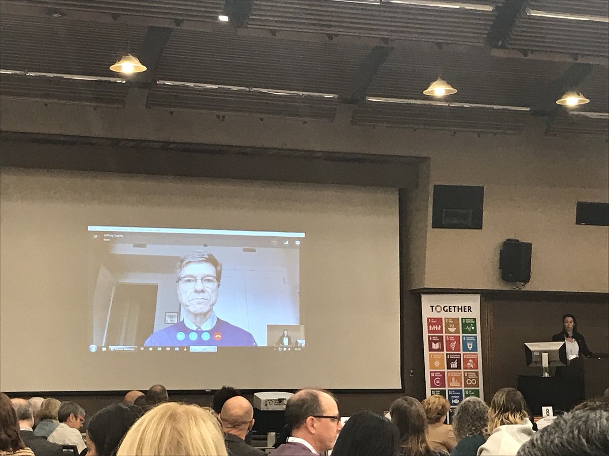 cawst's tweet photo. Excited to hear Professor @JeffDSachs speak @ #Together2017, the first-ever multi-stakeholder SDG symposium in Canada, organized by @ACGCNow https://t.co/zgJ2L4167e