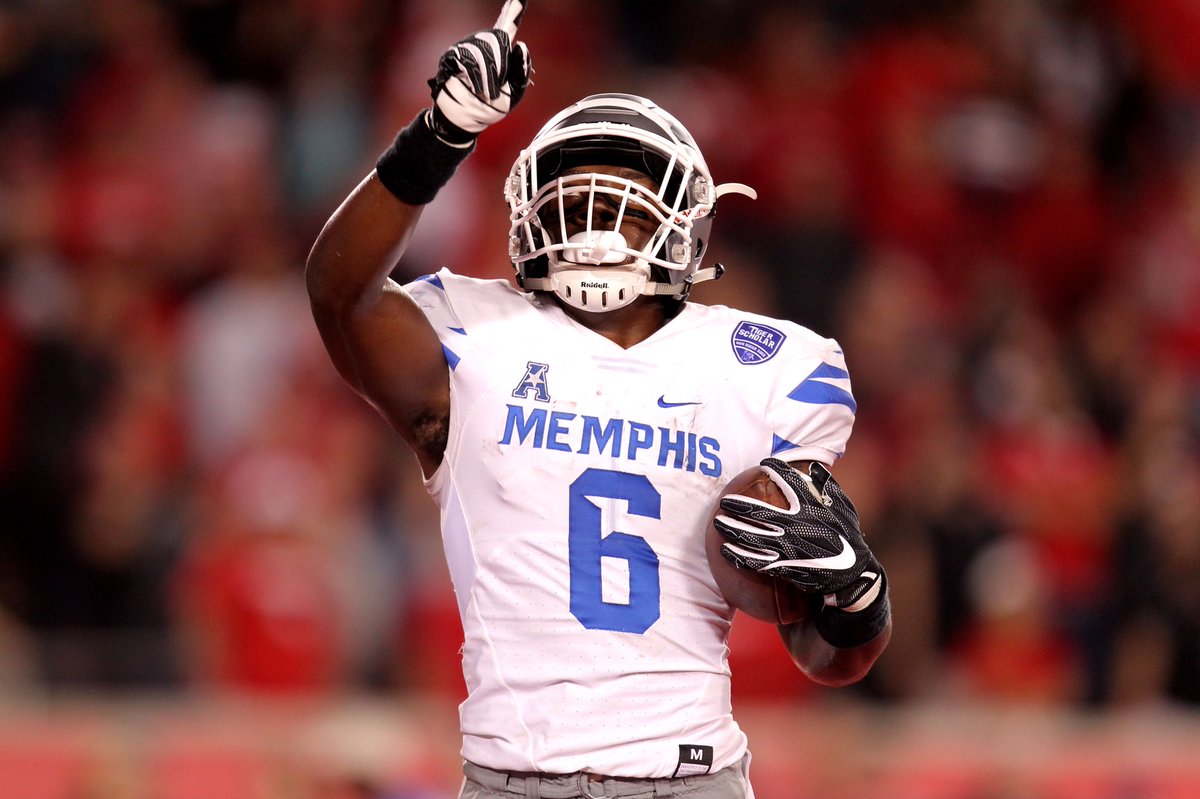 Week 8 Honorable Mention: <a href="/MemphisFB/">Memphis Football</a> RB Patrick Taylor (Atascocita HS). #GoTigersGo
