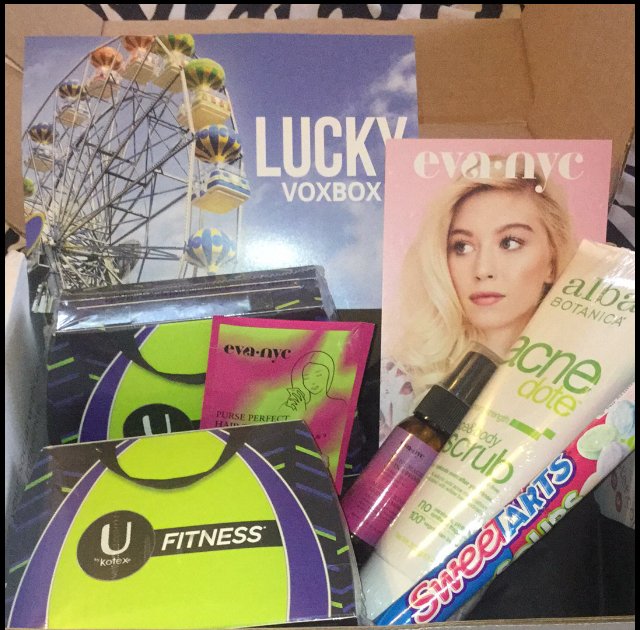 So happy I finally opened my complimentary #luckyvoxbox from <a href="/influenster/">Influenster</a> #contest