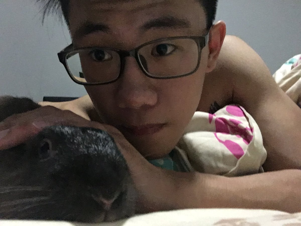 Jason_BigMoney's tweet photo. The rabbit and the boy https://t.co/jkTTwuUJFB