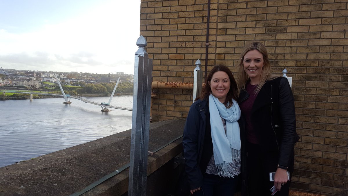 VisitDerryNews's tweet photo. Final day of TI publicity workshop showcasing the city' new attractions. Hope you enjoyed the  Walled city!@TourismIreland @NITouristBoard https://t.co/rmYt4WKnVo