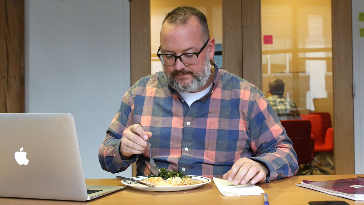TheOnion's tweet photo. Nutritious Lunch Brought From Home Broadcasts Middle-Aged Coworker’s Recent Health Scare Loud And Clear https://t.co/mgNjvt6ODZ https://t.co/9g9AKvSkCo