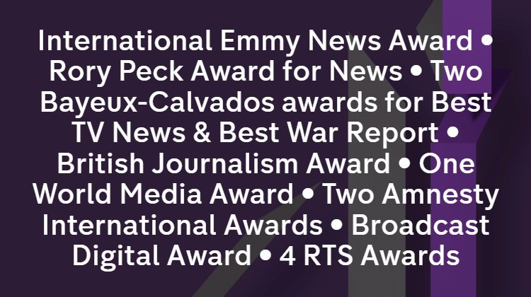 Hayley_Barlow's tweet photo. "Our only concern was our story is told and our death isn't a quiet one" #c4news filmmaker @waadalkateab on her latest award #InsideAleppo. https://t.co/6pdU1ZWTgP