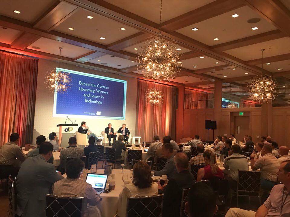 DynastyFP's tweet photo. Who are the winners and losers in tech? @ES72048 leads a compelling discussion with @ENVCrager & Rich Cancro of @AdvisorEngine #dfpsummit https://t.co/1Bilie01f0