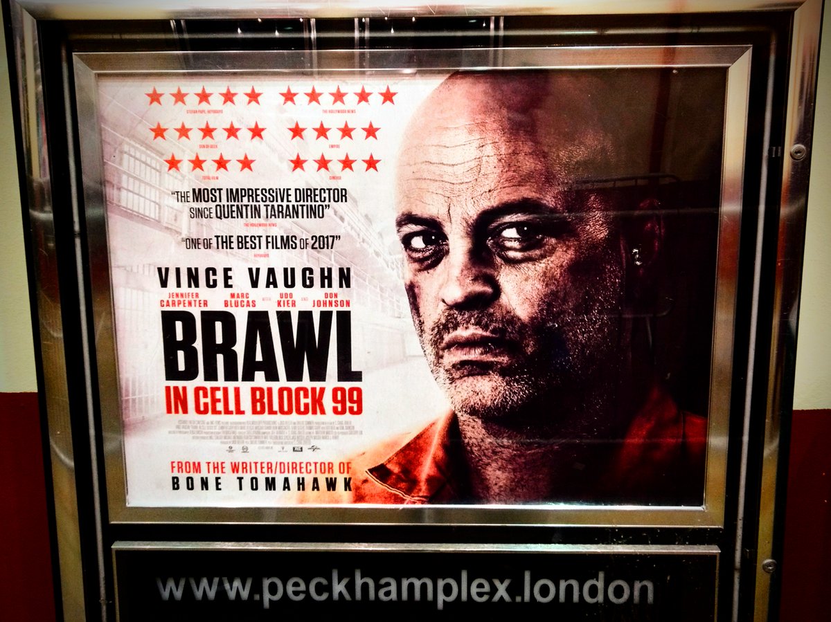 BRAWL IN CELL BLOCK 99 delivers. Splatterpunk Eddie Bunker with soul on the jukebox.