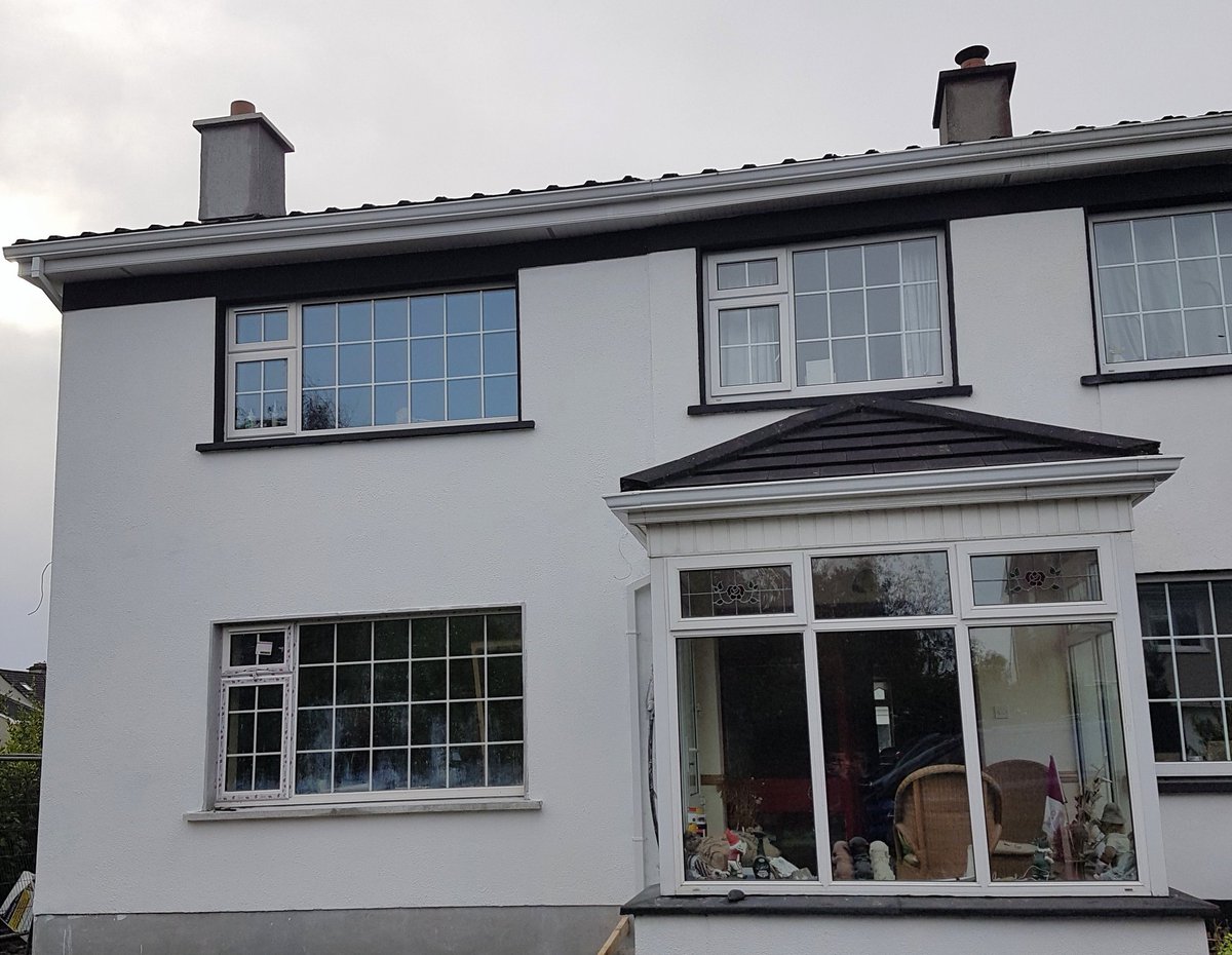 Coming towards the completion of our extension in Salthill. Blended in really nicely to the existing house👌🏼 #hdconstruction #extension