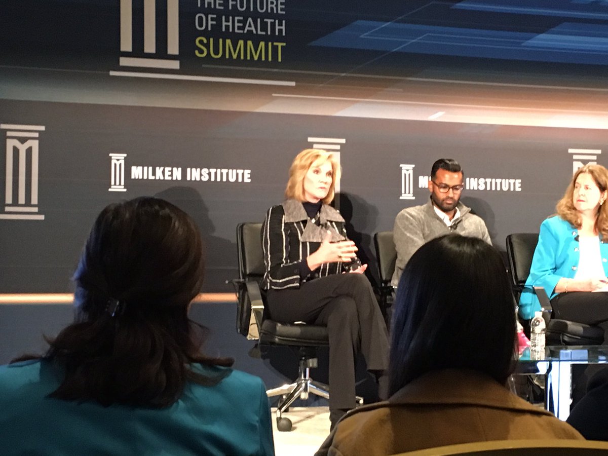 Akepnes's tweet photo. Pattie Dale Tye: @Humana's Bold Goal is to improve community health 20% by 2020 using CDC took Healthy Days #MIPHS @MilkenInstitute https://t.co/rK5TvP1l16