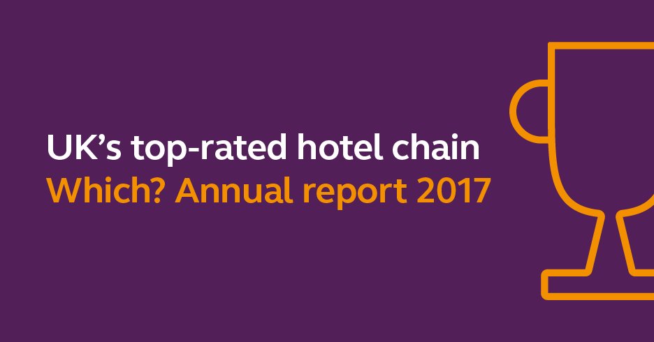 Premier Inn has been named Britain’s best in this year’s Which? Hotel Report for the third year running. A big thanks to you and our teams!