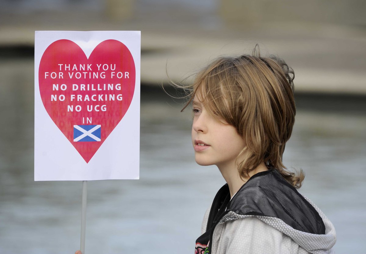 FoEScot's tweet photo. Fantastic photos by @ColinHattersley of anti-fracking communities outside Scottish Parliament today https://t.co/nc6pAm4wFa https://t.co/S97g12sFzj