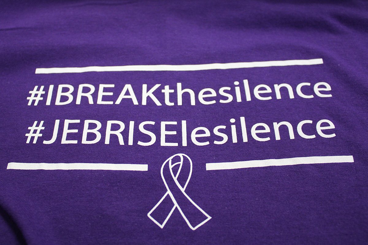 OHLRangers's tweet photo. October is Child Abuse Prevention Month. We're very proud to help draw and raise awareness for such a cause. #DressPurple #IBREAKthesilence https://t.co/EC4rW5BCgt