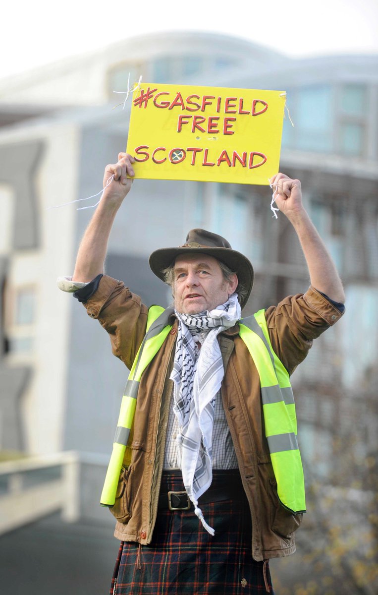 FoEScot's tweet photo. Fantastic photos by @ColinHattersley of anti-fracking communities outside Scottish Parliament today https://t.co/nc6pAm4wFa https://t.co/S97g12sFzj
