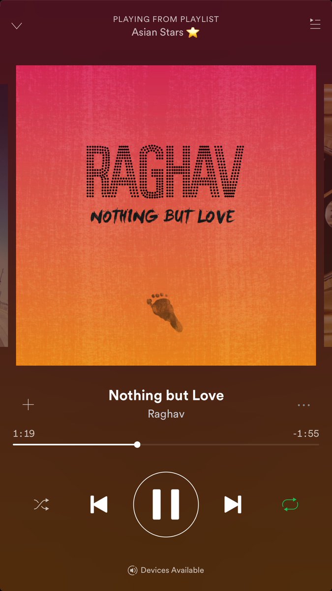 We’ve got #NothingButLove for @raghavworldwide‘s new single. He’s in our #AsianStars⭐️ @Spotify playlist. Go follow> open.spotify.com/user/pxo9nyp12…