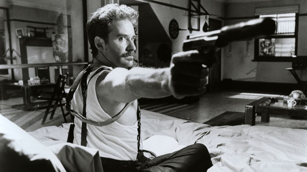Happy 70th birthday to Kevin Kline. Photo from A Fish Called Wanda, 1988. 