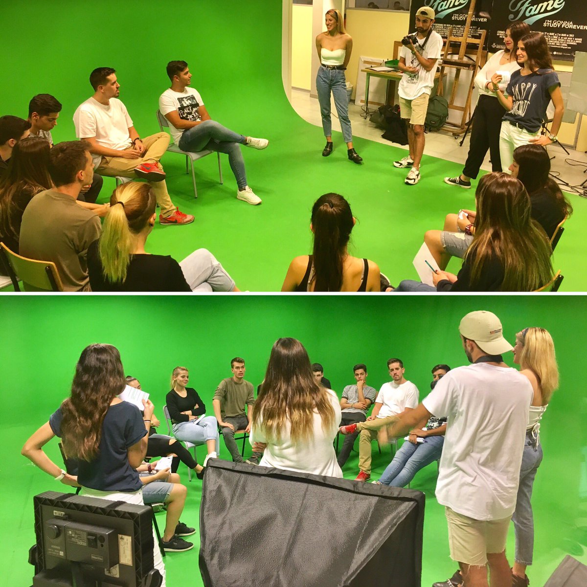 FPescolapiaMat's tweet photo. #FP Avui els alumnes de #MiP de segon @FPescolapiaMat fent els primers #focusgrup dels projectes https://t.co/mcSyfWHbli