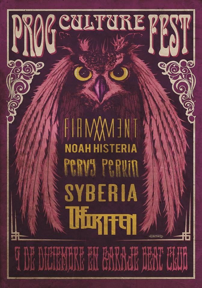 Pues vaya cartelazo les ha quedado al Prog Culture Fest de Murcia. <a href="/rockcultureweb/">Rock Culture</a>