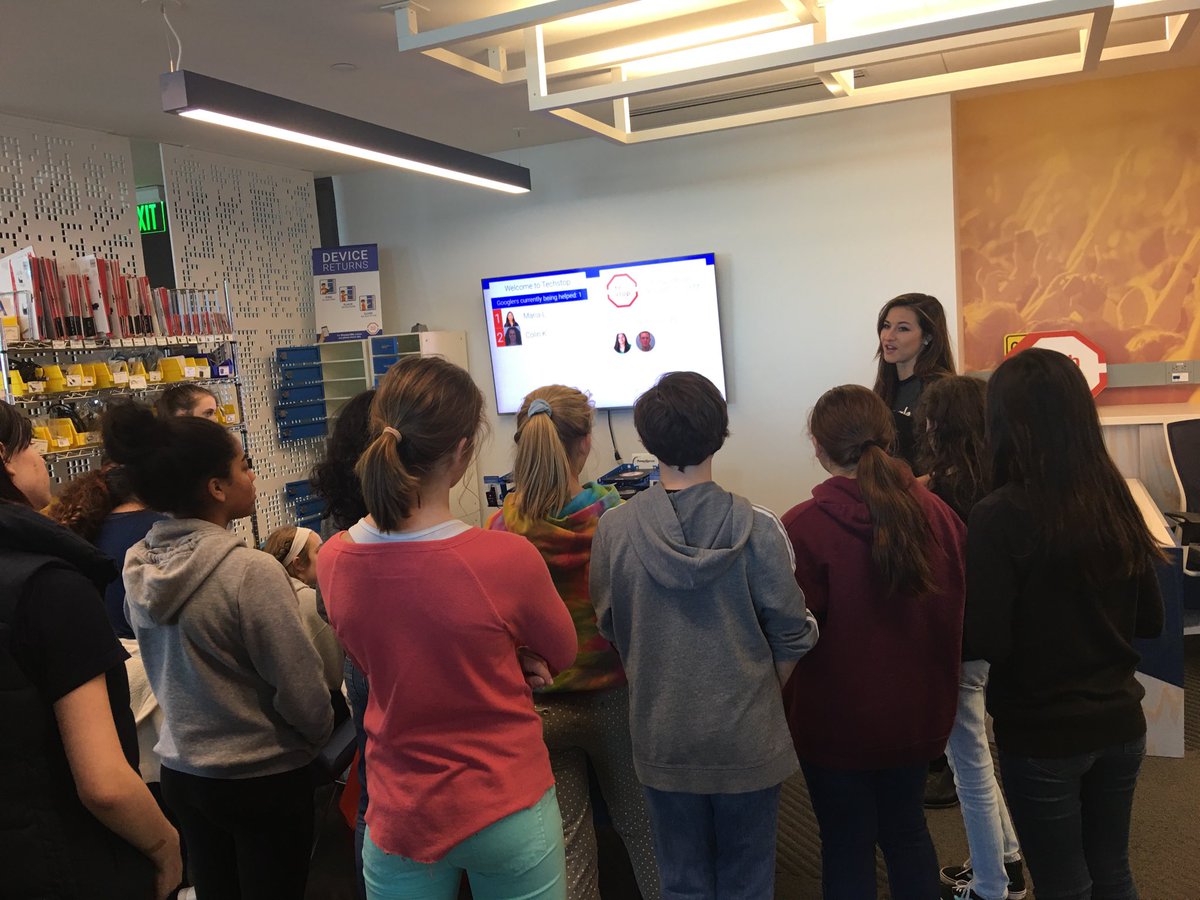 vkajones's tweet photo. @GoogleForEdu is being invaded by #aisdgirlpower #CSforAll @BMSBears @kdhodges18 #aisdcoders #csadventure https://t.co/lPHocCmXSN