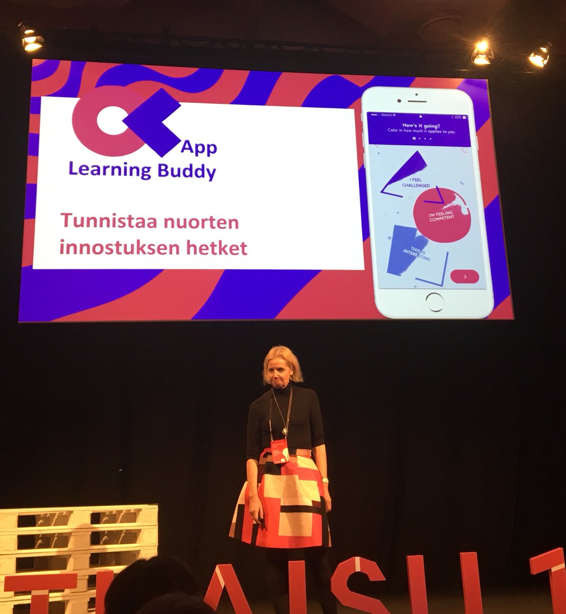 kittikatti's tweet photo. Wau. #okapp tunnistaa innostuksen hetket ja antaa kannustavaa palautetta #learningbuddy ei ole mikään #wilma #ratkaisu100 #Suomi100 https://t.co/E70goxxImc