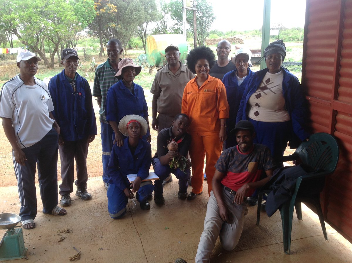 MerafongLed's tweet photo. MMC Best visited Retswelopele co-operative in Wedela and open illegal dumping sites that can be turned into agricultural site......siyaqhuba https://t.co/dbxOjSJY6Q