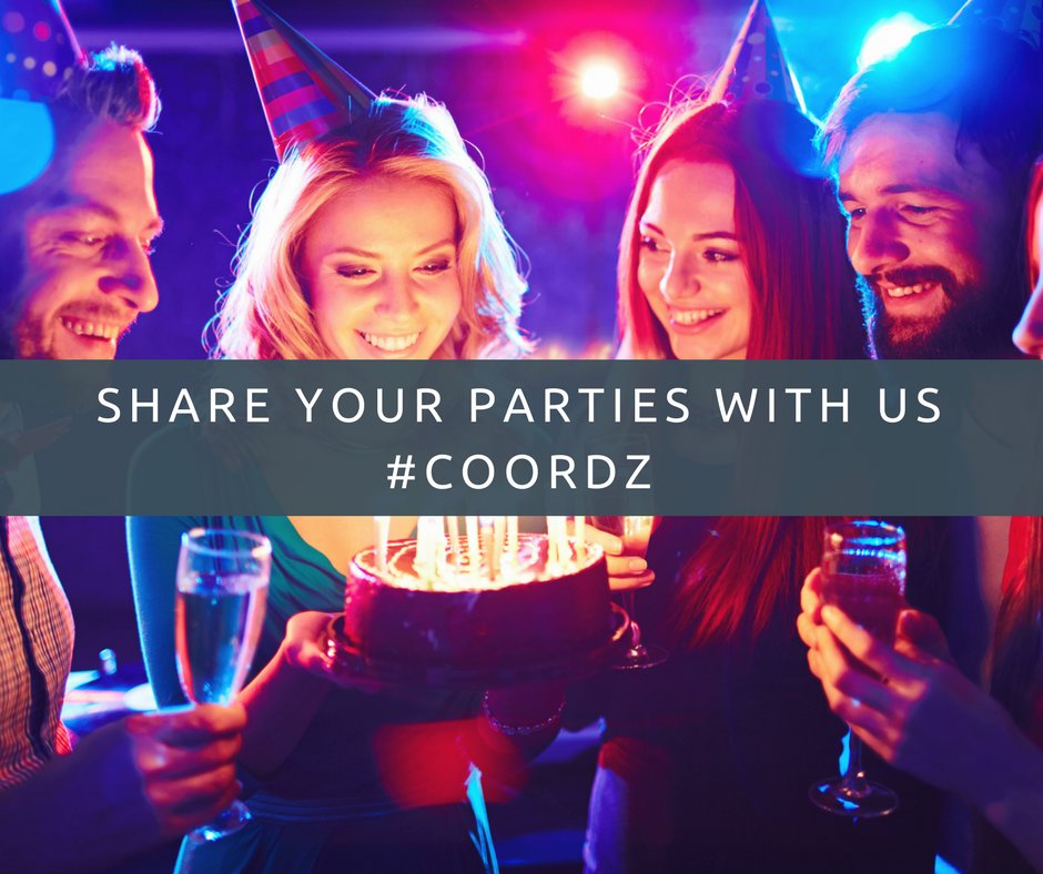 WE WANT TO HEAR FROM YOU! Use #Coordz to share what your party or event looked like!
