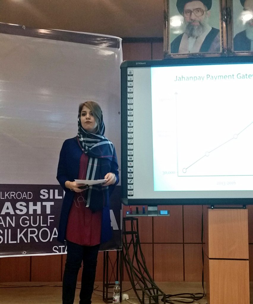 MoojanAsghari's tweet photo. Wow did you know in Rasht #fintech startup w/ this women founder works on online payment gateways &amp; #bitcoin @silkroadstartup #silkroad100 https://t.co/I70BAmIqzN