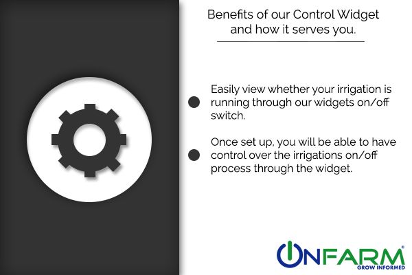 onfarm's tweet photo. Do you need a piece of #agtech that can help make your #irrigation life easier? Our control widget will help you do just that. https://t.co/1yf8j3dPLJ
