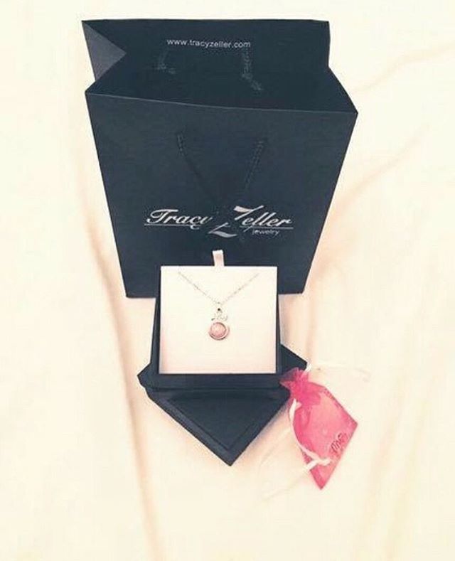 From birthdays and anniversaries to 'just because' gifts, the best surprises come from a little black bag from #TracyZellerJewelry! 😃💍