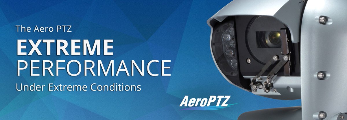 Introducing the <a href="/PANSecurity/">Panasonic Security</a> Aero PTZ, an environmentally rugged camera designed to meet extreme weather conditions. goo.gl/wBorjc